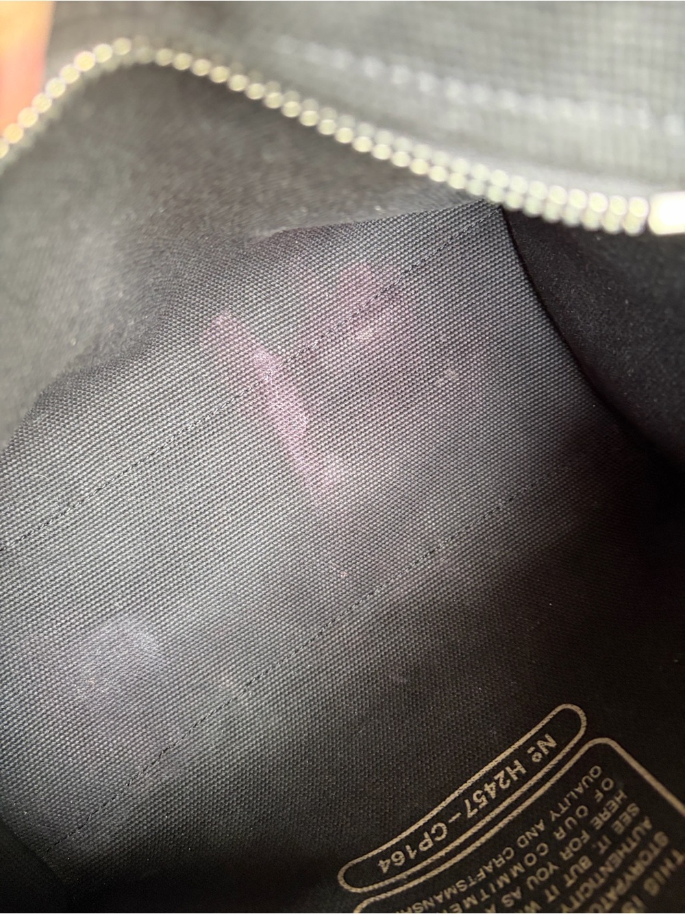 Coach Cargo Tote 26 black - Picture 8 of 12